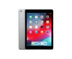 Apple iPad 6th Gen Wifi + Cellular (32GB 128GB) - 32 GB, Excellent Condition, Silver - Refurbished Grade A