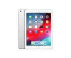 Apple iPad 6th Gen Wifi + Cellular (32GB 128GB) - 32 GB, Excellent Condition, Silver - Refurbished Grade A