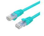 6PK Cruxtec RJ45 Internet LAN 3m CAT6 10Gb Gigabit Speed Ethernet PVC Cable GRN