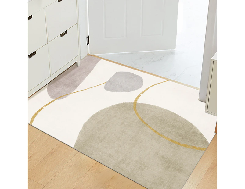 Indoor Doormat, Entrance Mat Waterproof Front Door Mat Machine Washable, Non Slip Mud Trapper Entry Rug Geometric Patterns-Pattern 13