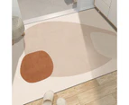 Indoor Doormat, Entrance Mat Waterproof Front Door Mat Machine Washable, Non Slip Mud Trapper Entry Rug Geometric Patterns-Pattern 4