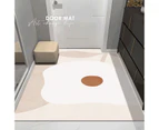 Indoor Doormat, Entrance Mat Waterproof Front Door Mat Machine Washable, Non Slip Mud Trapper Entry Rug Geometric Patterns-Pattern 1