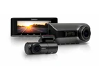 Uniden IGO CAM 75R - 2K Smart Dash Cam with FULL HD Rear View Camera and 3.16” Wide Angle LCD Colour Screen