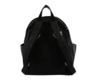 Pierre Cardin Nylon Backpack RFID Anti-Theft Slash Proof - Black