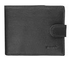 Pierre Cardin Mens Genuine Soft Italian Leather RFID Wallet - Black