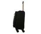 Pierre Cardin 4-Wheel Mobile Office/Cabin Case Travel Luggage Suitcase - Black