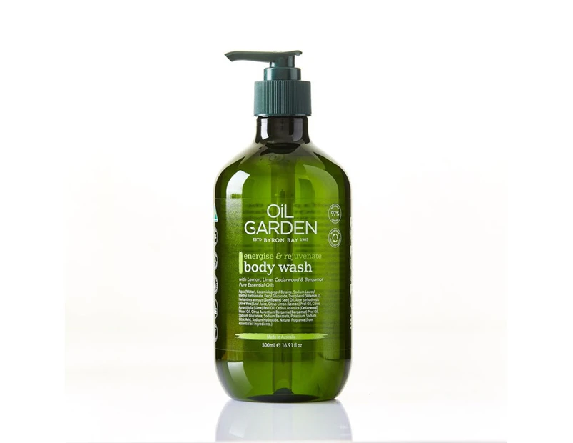 Oil Garden Oil Garden Body Wash 500ml  Energise & Rejuvenate 500ml