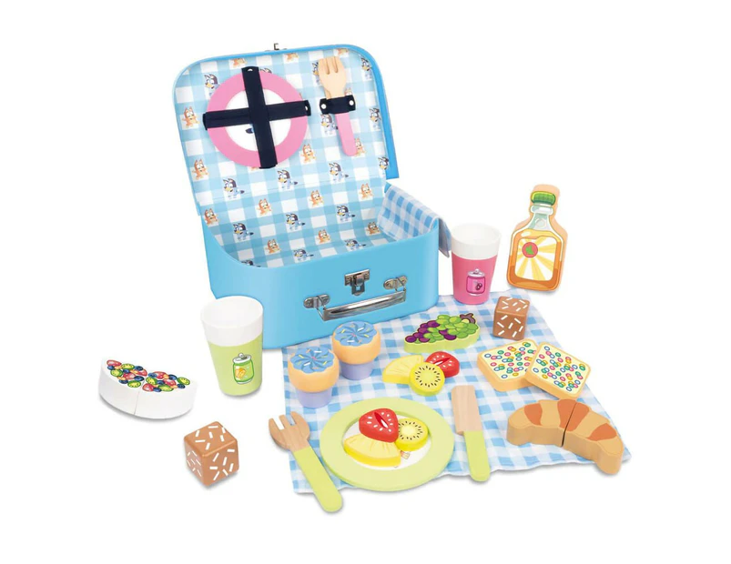 Bluey Wooden Picnic Set