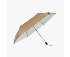 Gold Coating Portable Umbrella with Cover - Blue