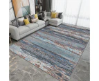 Mordern Abstract Rugs and Carpet Crystal Velvet Non-Slip Area Rug for Living Room Bedroom Carpets Indoor Floor Mat-Nordic Line-07