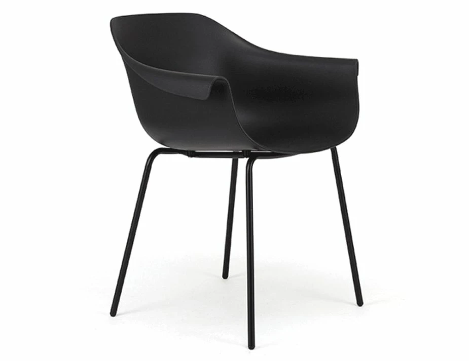 Crane Black Armchair