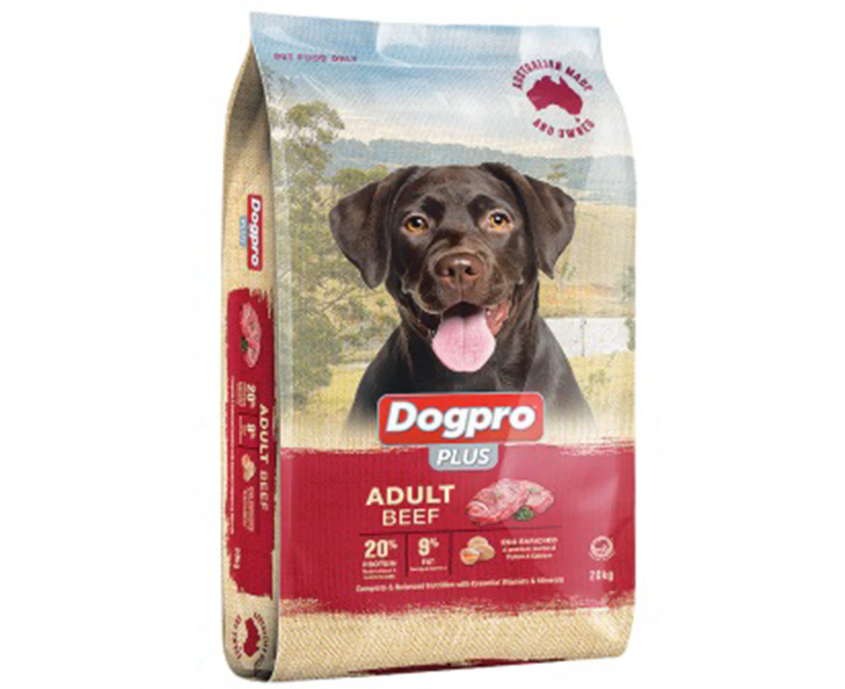 Dog Pro Plus Adult Dry Dog Food Enriched w/ Eggs Beef 20kg