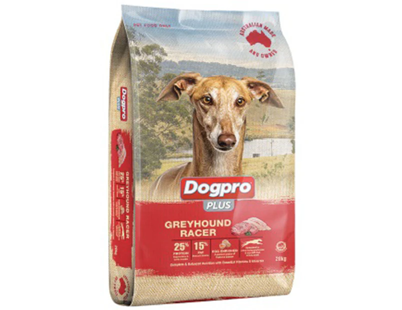 DogPro Superior Greyhound Nutrition Active Racing Dry Dog Food 20kg