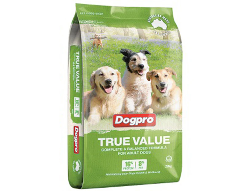 DogPro True Value Complete Low Cost Dry Dog Food 20kg