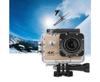 Vibe Geeks 16MP 4K Ultra HD Water Proof Action Camera with Wi-Fi - Golden