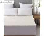 Dreamaker 300GSM Wool Fleece Mattress Underlay