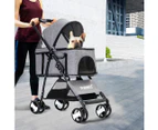 Pawz Large Pet Stroller Dog Cat Travel Carrier Pram Foldable Pushchair Outdoor