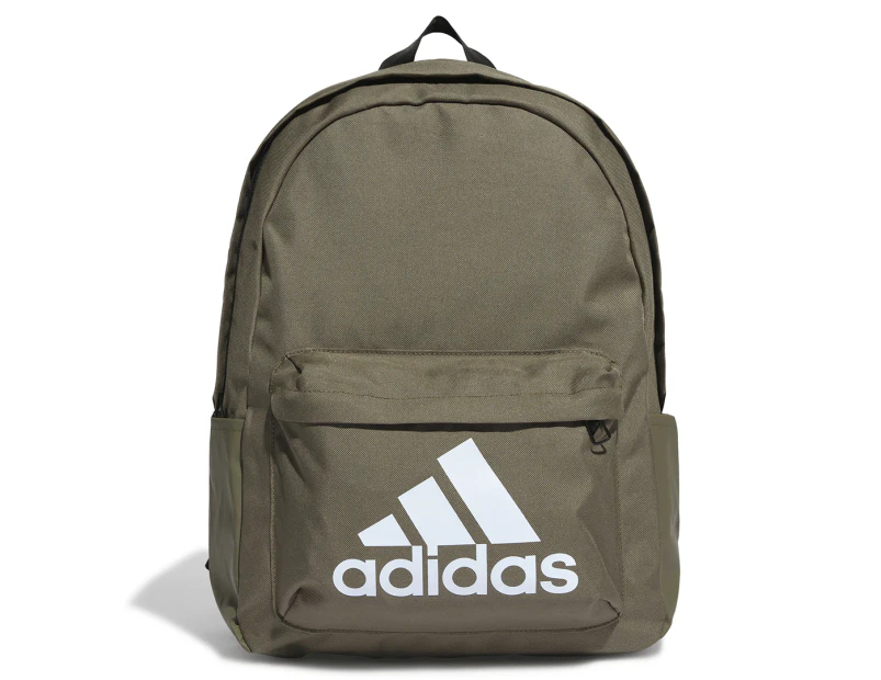 Adidas 27.5L Classic Badge of Sport Backpack - Olive/White