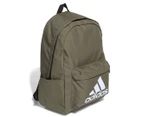 Adidas 27.5L Classic Badge of Sport Backpack - Olive/White