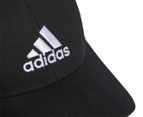 Adidas Cotton Twill Baseball Cap - Black/White