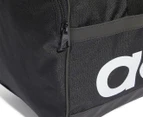 Adidas 25L Essentials Linear Small Duffle Bag - Black/White