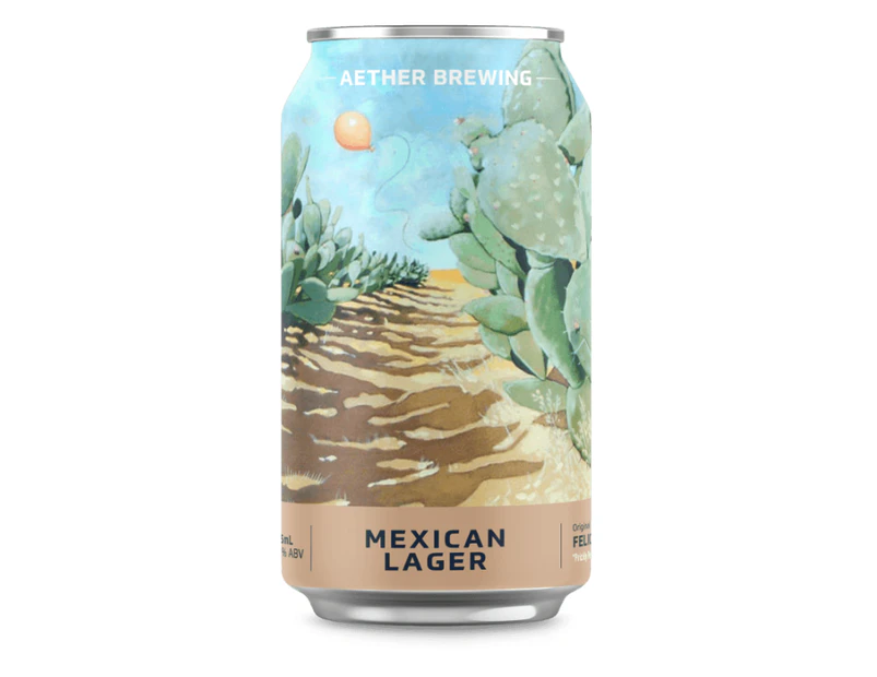 Aether Brewing Mexican Lager-4 cans-375 ml