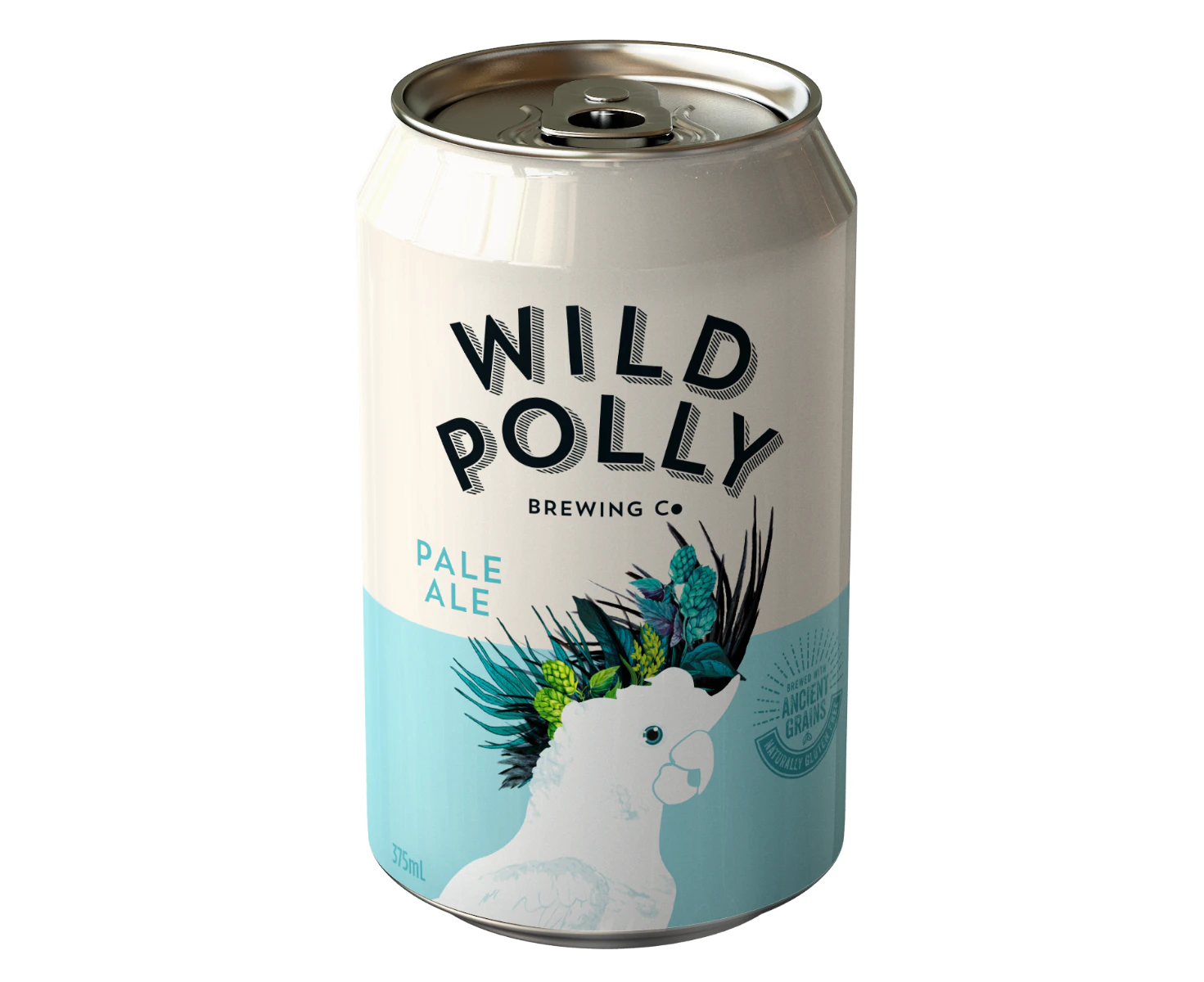 Wild Polly Brewing Co Wild Polly Pale Ale-24 cans-375 ml