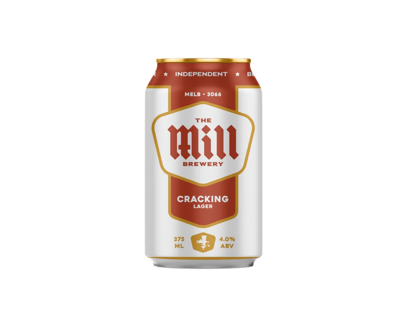 The Mill Brewery Cracking Lager-24 cans-375 ml