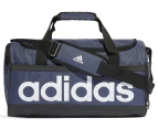 Adidas 25L Essentials Linear Small Duffel Bag - Shanav/Black/White