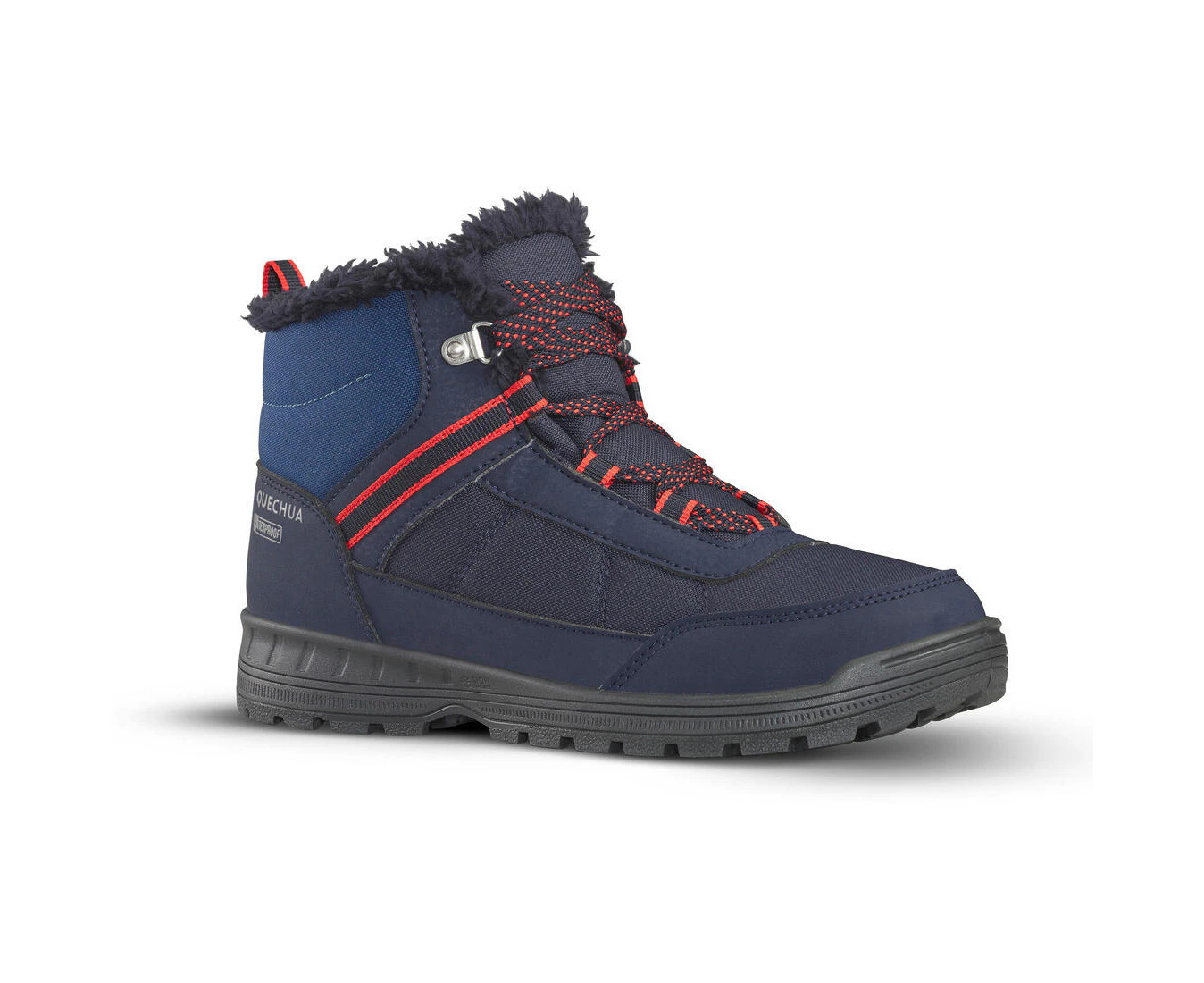 DECATHLON QUECHUA Men's Snow Hiking Boots High Laced Waterproof