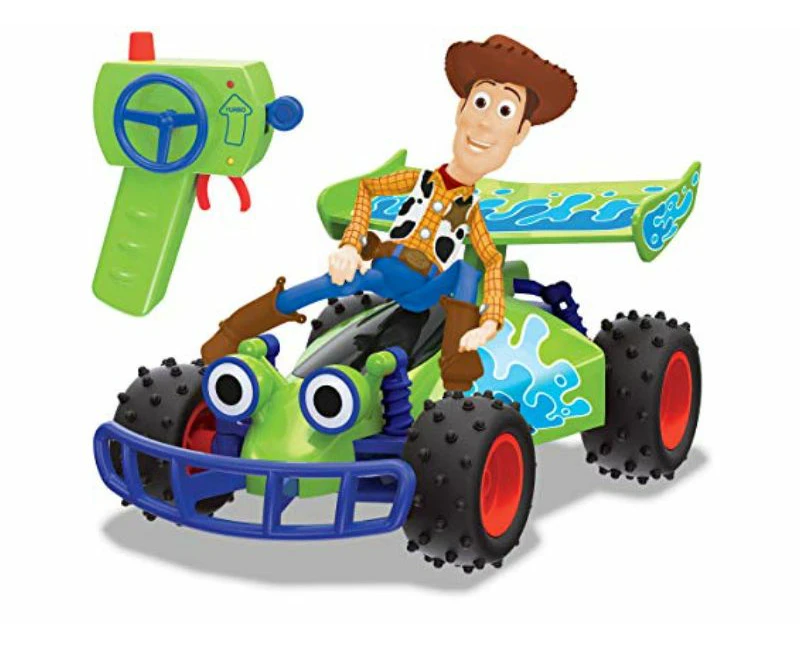 Dickie Toy Story 4 201134005 Remote Control Buggy with Woody 1:24 20 cm Green - Perfect Gift for Kids