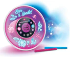 VTech Kidi Smart Glow Art, Smart Bluetooth Music Speakers, Customisable, Neon Effect, Perfect for smartphones & tablet, Button control, Version FR - Catch