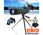 75x70 Zoom Waterproof Binoculars Spotting Scope with Tripod Phone Holder