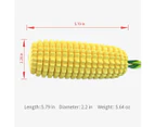 Dog Chew Toys Indestructible Tough Durable Squeaky Interactive Dog Toys, Puppy Teeth Chew Corn Stick Toy for Small Meduium Large Breed