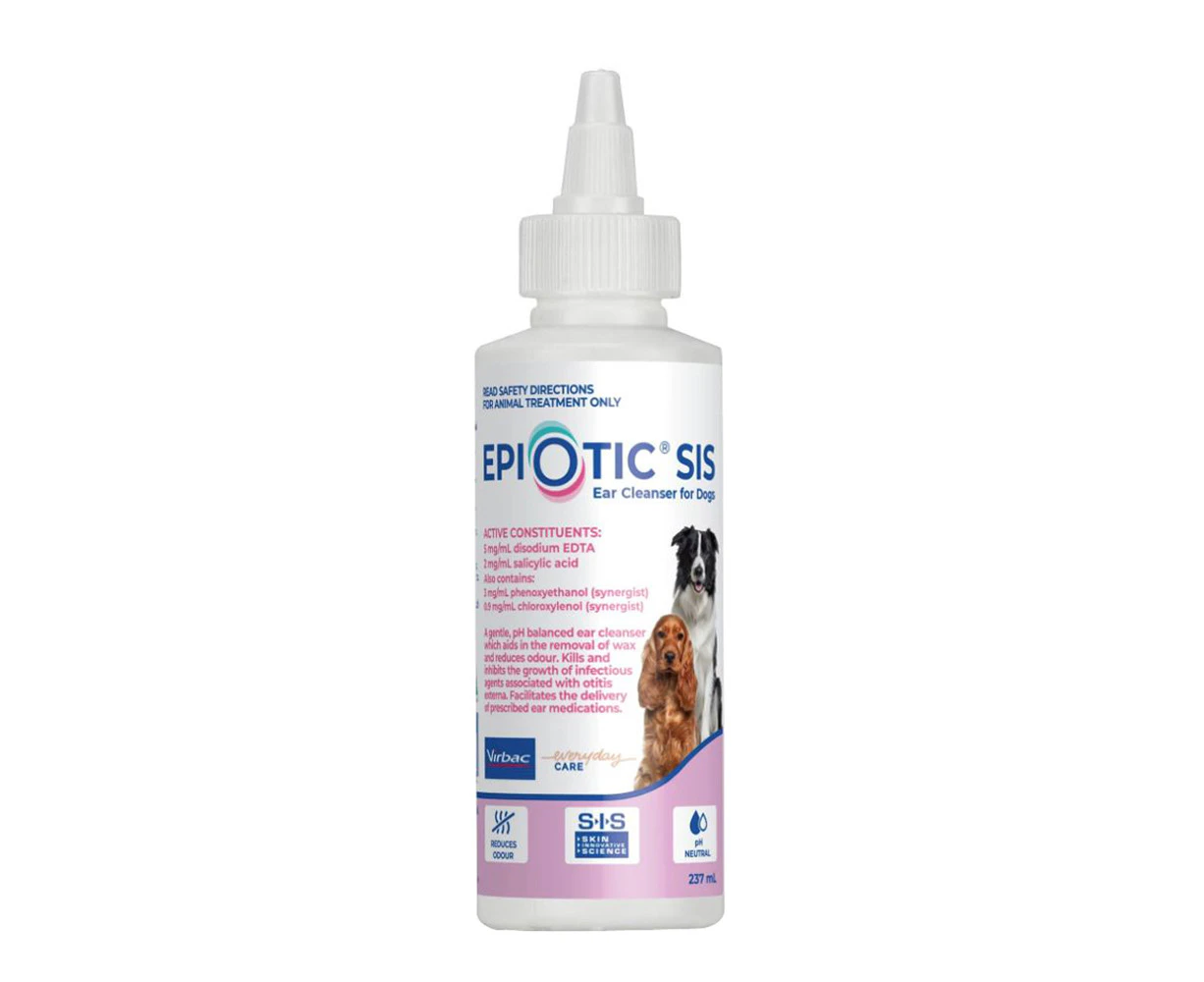 Epiotic Sis 237ml Dog Ear Cleanser by Virbac