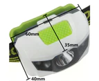Vibe Geeks Multi-functional Headlight Protection Head Flashlight- Battery Operated