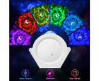 Vibe Geeks LED Night Light Wi-Fi Enabled Star Projector with Nebula Cloud (USB Power
