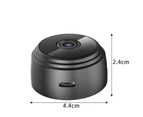 Vibe Geeks Full HD Mini Wi-Fi Motion Sensor Security Camera- USB Charging