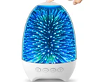 Vibe Geeks 3D Star Sky Crystal Touch Control Bluetooth Speaker- USB Charging