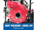 BBT 3" Diesel High Pressure Cast Iron Water Pump 11hp Electric Start