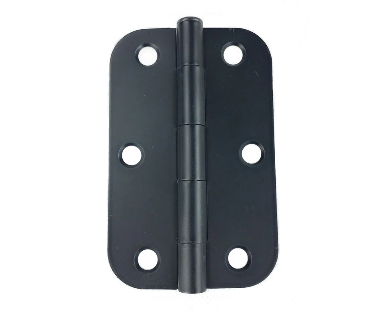 Worldwide Radius Hinge Loose Pin 89x57x1.6mm Matt Black RHL89BKS0