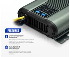 ATEM POWER 12V 40A DC to DC Battery Charger with MPPT Solar Dual Battery + Smart Hub