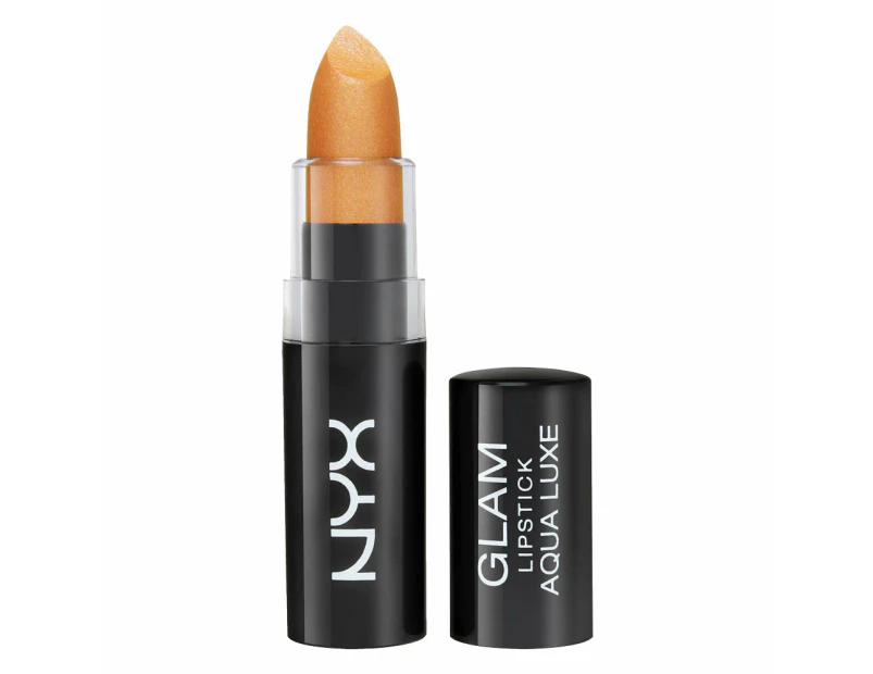 Nyx Professional Nyx Glam Lipstick Aqua Luxe 4.5g Glsa07 Jet Set
