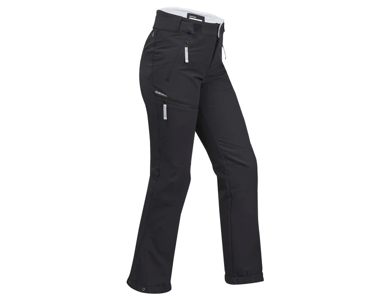 WOMEN'S HIKING WARM WATER-REPELLENT TROUSERS - SH100