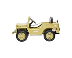 Go Skitz Major 12v Electric Ride On Toy Jeep w/ Remote Control/Shovel 3+ Khaki
