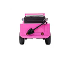 Go Skitz Major 12v Electric Ride On Toy Jeep w/ Remote Control/Shovel 3+ Pink