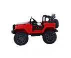 Go Skitz Commando 12V LED Lights w/Remote Control Electric Ride On Kids 3+ Red
