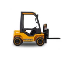 Go Skitz My Lil Forklift 12V Electric Ride On Lift/Load Kids Toy Truck 3+ Yellow