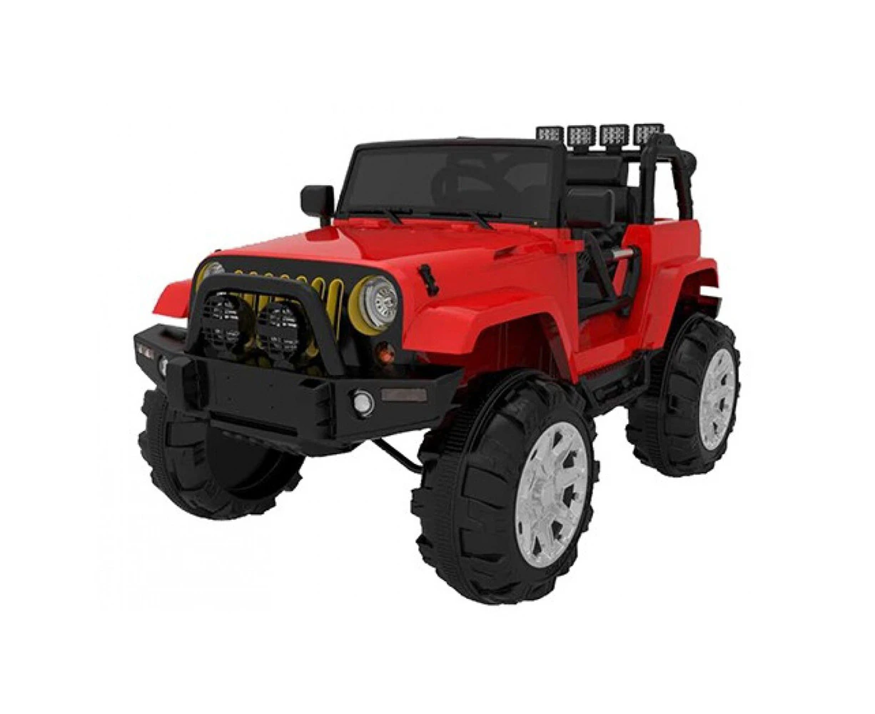 Go Skitz Commando 12V LED Lights w/Remote Control Electric Ride On Kids 3+ Red