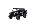 Go Skitz Major 12v Electric Ride On Toy Jeep w/ Remote Control/Shovel 3+ Black
